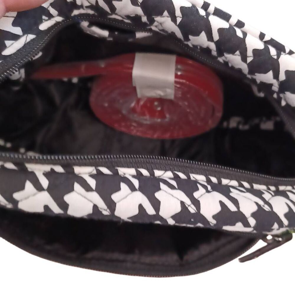 Vera Bradley Houndstooth purse w/ sunglasses case - Picture 4 of 4
